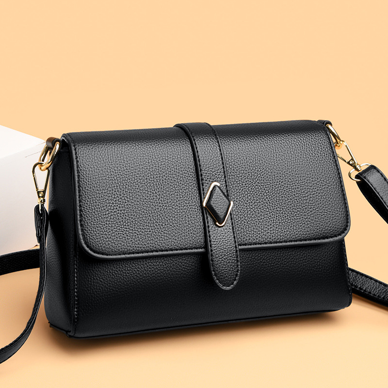 Design di nicchia 2024 nuova tendenza borsa a tracolla piccola quadrata da donna con tracolla singola minimalista urbana da donna_voghion.com