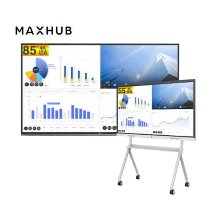 Конференционный экран MAXHUB коммерческий дисплей W98PNB без сенсорного управления 100-дюймовый коммерческий дисплей W98PNB умный офис 4K