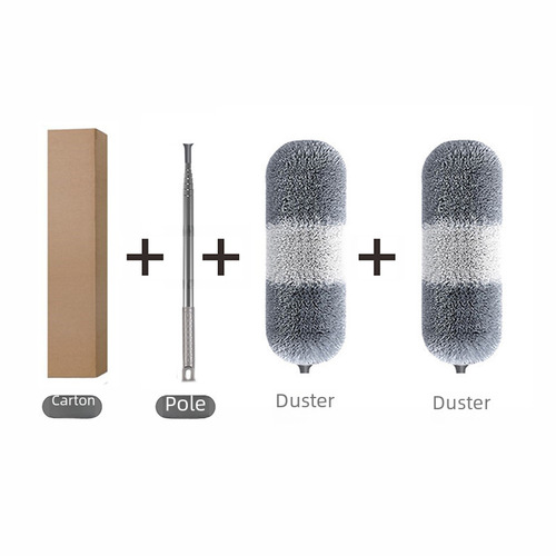 Dusting duster, retractable feather duster, telescopic dust brush, household electrostatic dust duster, manufacturer direct sales