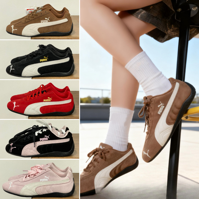 Pm High-End Version Pure Original Speedcat Og Suede Racing Shoes Low-Top Retro Casual Unisex Shoes with Logo Flat Shoes