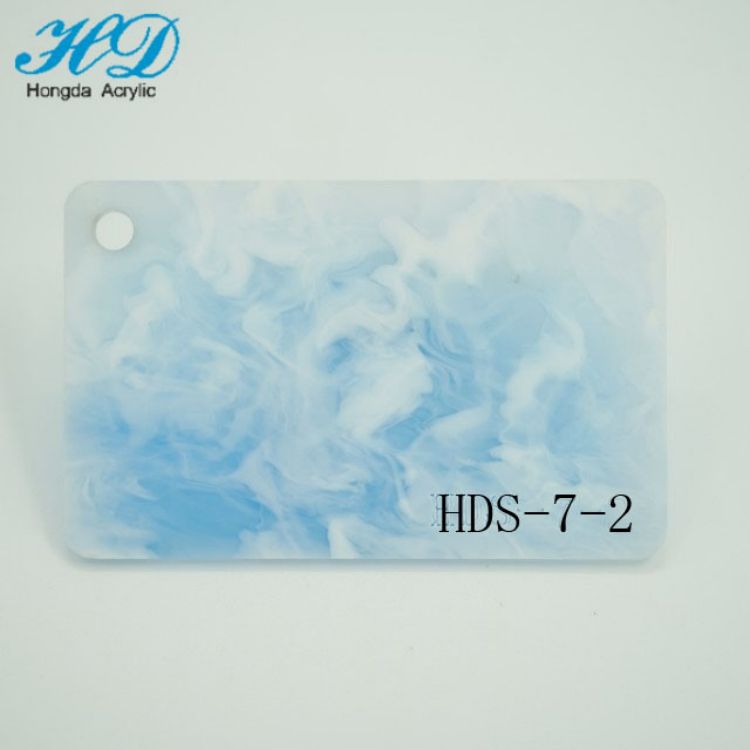 【厂家直销】源头工厂高品质亚克力半透单面云石板PMMA有机玻璃板