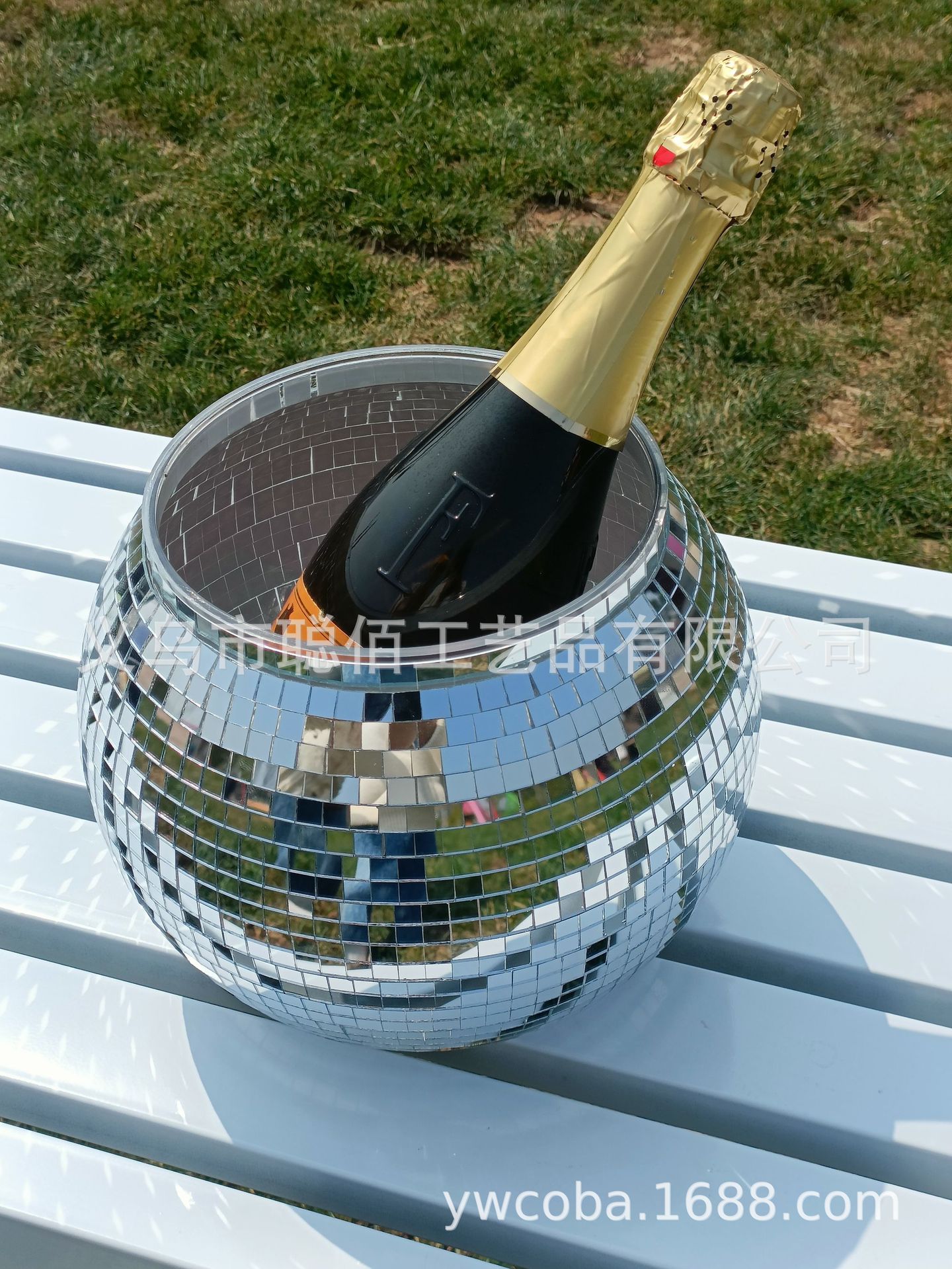 Fábrica directa nuevo cubo de hielo disco cubo de hielo bar fiesta atmósfera decoración del hogar