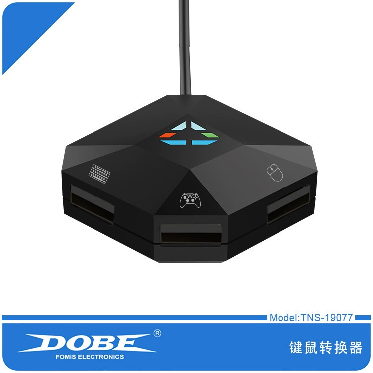 Переключатель клавиш мышь конвертер поддерживает PS4/PS3/XBOX One/360 конвертер клавиатура мышь TNS-19077