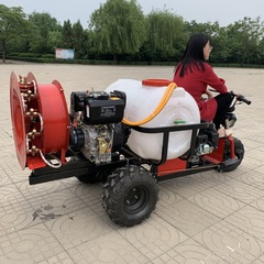 果樹園専用噴霧機自走式風送高圧打薬機双動力噴霧均一果樹弥霧機