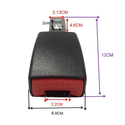 Car seat belt plate Seat Other Automotive Interior Supplies