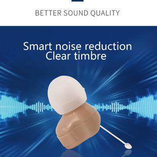 Hearing Aids Cost-Effective In-Ear Hearing Aid 02 Ear Canal Sound Amplifier Collector Deafness Assist