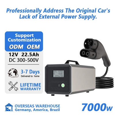 Elektrikli avtomobil şarj stansiyaları | External Power Device 7Kw