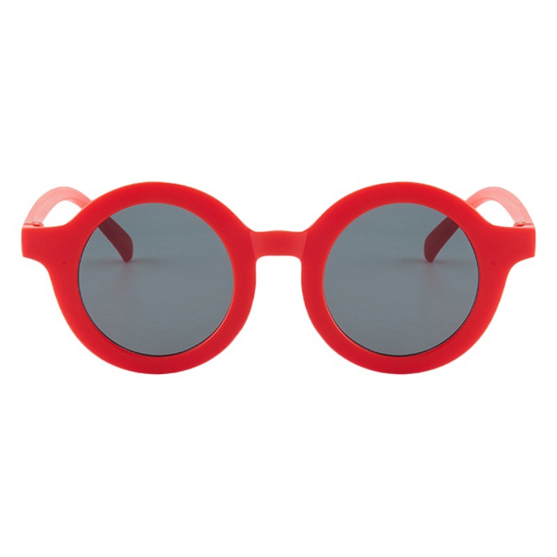 2022 New Fashion Round Frame Candy Color Sunglasses Children's Beach Glasses Manufacturer Ready Stock Dropshipping