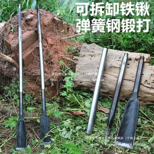 One-Piece Manganese Steel Forged Shovel for Digging Hard Soil, Outdoor Tree Transplanting Hole Digging, Luoyang Shovel, Agricultural Tool Folding Shovel