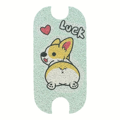 Electric vehicle foot mat, Foot Mat - D Foot Mat - green-corgi-yadi-qingmei-floor-mats-come-with-velcro