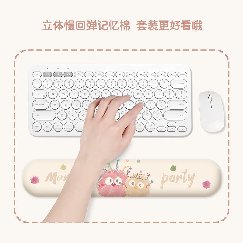 Lindo feliz pescado muñeca pad mouse pad muñeca pad teclado pad oficina mouse pad para niñas