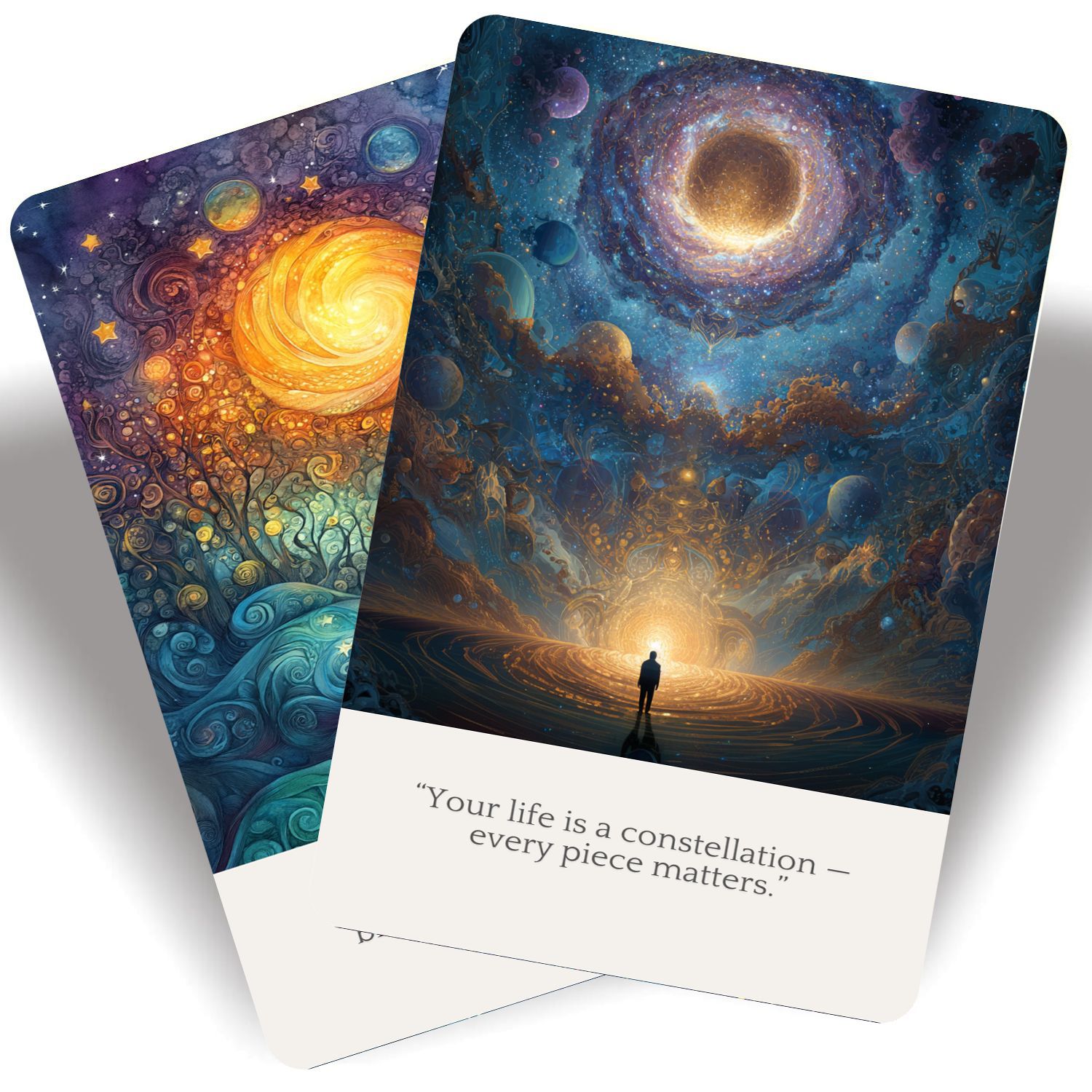 Cross-border Creative Tarot Board Game Cards, Cosmic Answers, New English Version Tarot_voghion.com