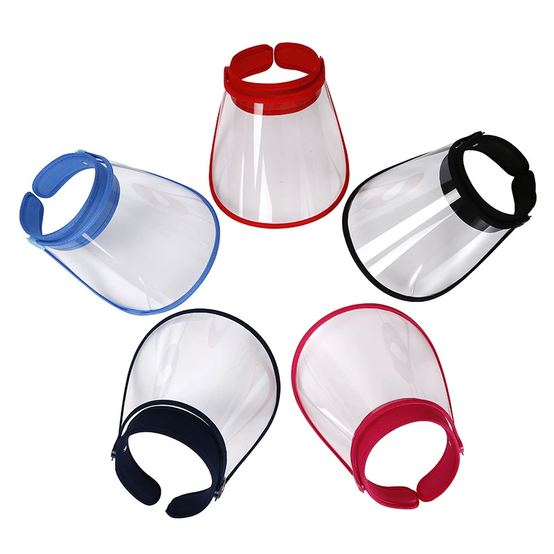 УФ-защита солнцезащитный крем Белый прозрачный солнце шляпа Пустой Топ шляпа прозрачный Анти-пены дождь Велоспорт шляпа