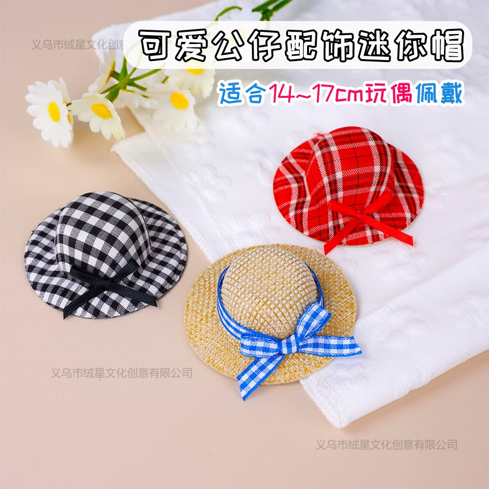 Mini Bow Hat, Top Hat, Kitty Outfit Hat, Doll Outfit Hat, DIY Doll Accessories