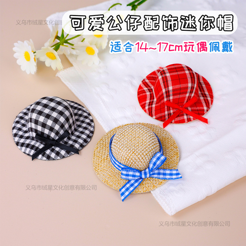 Mini Bow Hat, Top Hat, Kitty Outfit Hat, Doll Outfit Hat, DIY Doll Accessories