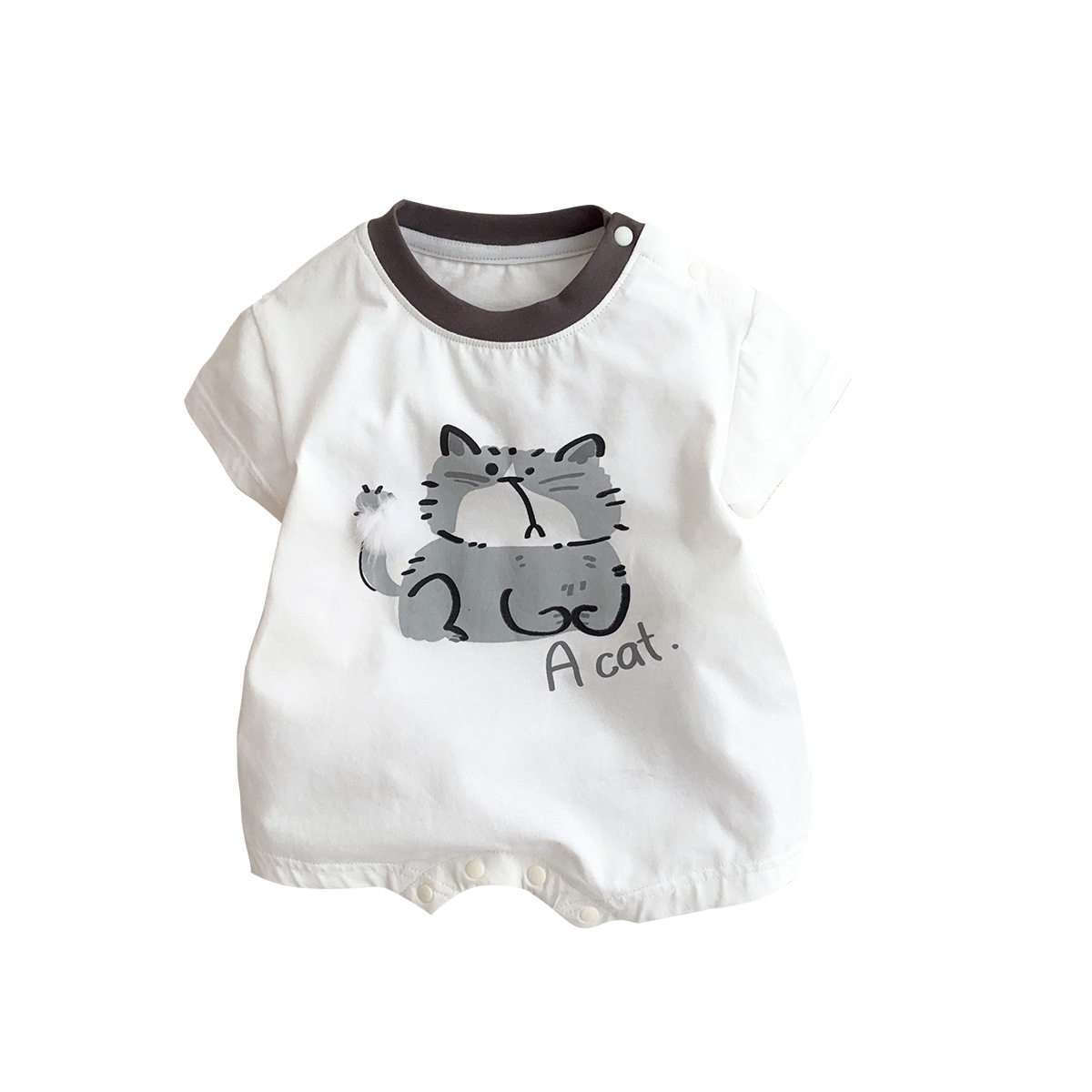 Ropa para niños coreanos, traje para niños, nuevo estilo de verano 2025, protector solar, ropa de salida delgada linda de todo fósforo