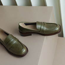 �͹�Ӣ�����A�^�ָ�jk�Ʒ�����ЬŮ�＾�¿�ī�Gɫ4cm�и�СƤЬ