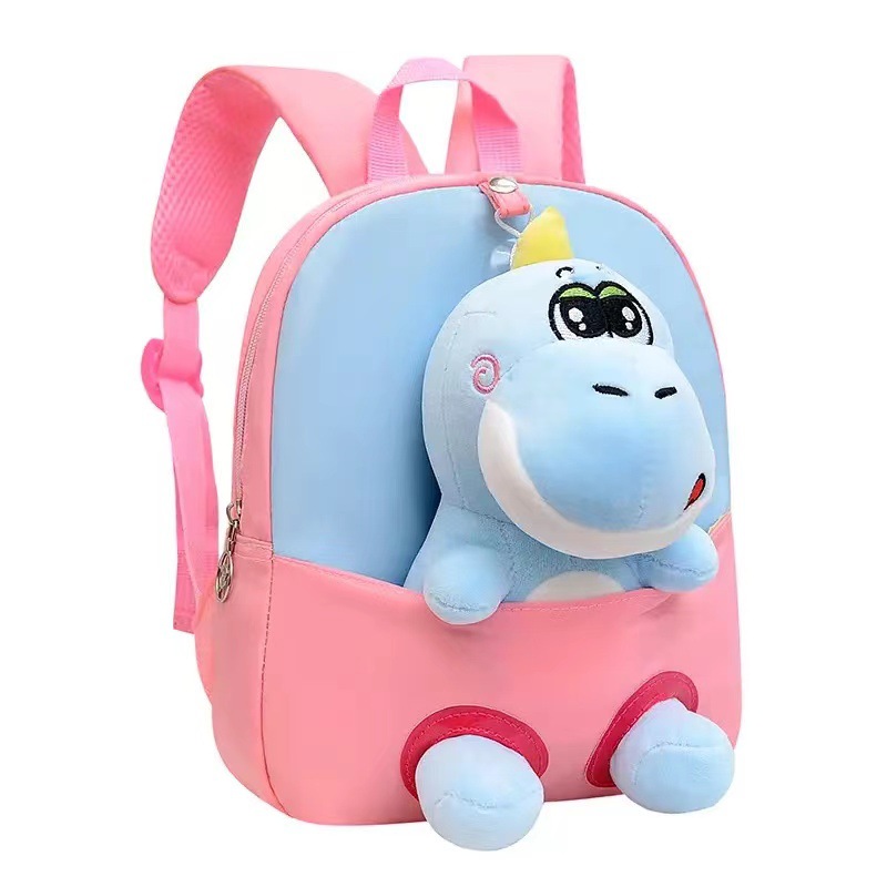 3D unicornio estereoscópico mochila juguete de peluche jardín de infantes caricatura lindo mochila pequeña mochila ligera
