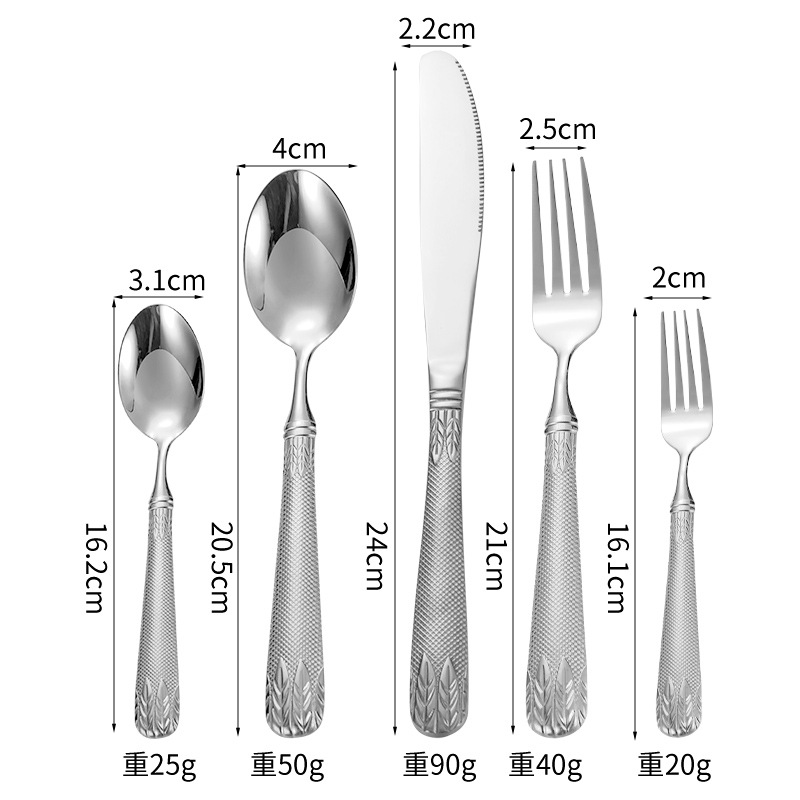 Plata-Set de 5 piezas