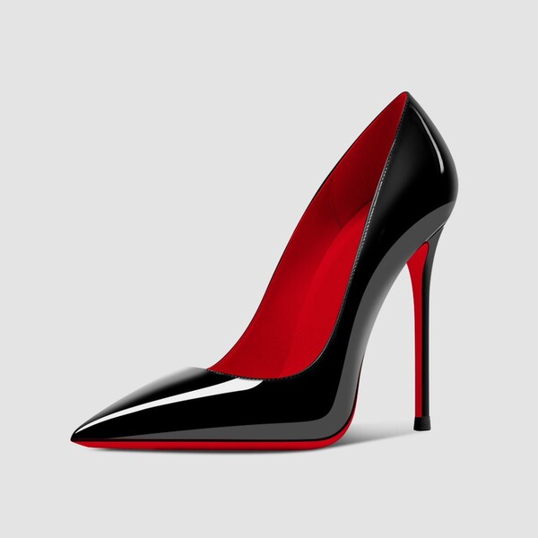 Black high heels