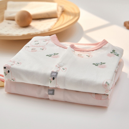 Baby jumpsuit type a pure cotton summer thin baby girl's clothing rompers boneless infant long-sleeved baby clothes