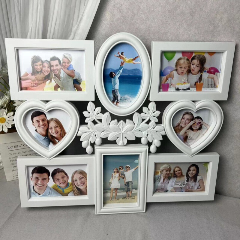 European-style Photo Studio Wedding Wonderful Family Living Room Love Photo Frame Wall Combination Creative 6-inch 8-frame Combination Wall Photo Wall European-style Photo Studio Wedding Wonderful Family Living Room Love Photo Frame Wall Combination Creative 6-inch 8-frame Combination Wall Photo Wall