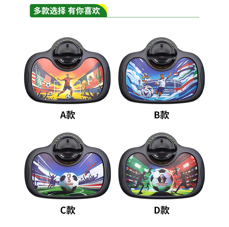 New UV-printed car anti-slip mat, center console storage mat, car accessories, phone holder, number plate