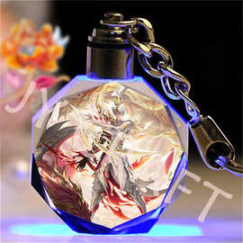 王者荣耀皮肤毕业生日小礼物送男女纪念品水晶钥匙扣书包挂件