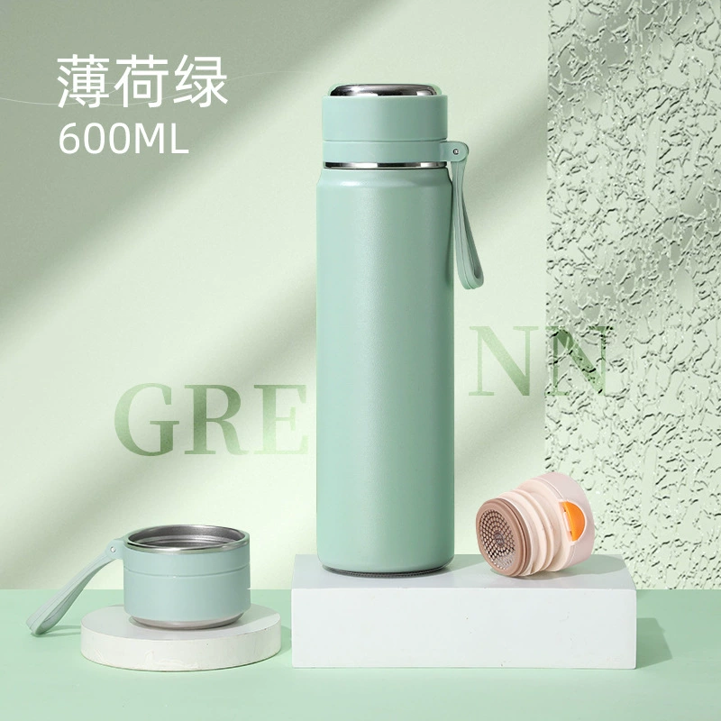 Снаряд, высококачественное стекло с нержавеющей сталью для мужчин и женщин, вместительная туристическая чайная чашка для дошкольников, подарок на день рождения, индивидуальная надпись