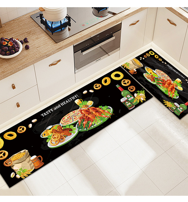 厨房垫,厨房脚垫,卡通脚垫,脚垫套装,长条脚垫,拼接垫