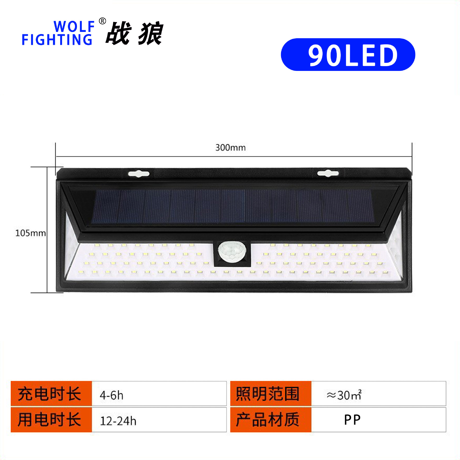 Lámpara Solar Exterior con Sensor Automático, Lámpara de Pared para Jardín, Patio, Paisaje, Impermeable, Pequeña Lámpara de Calle