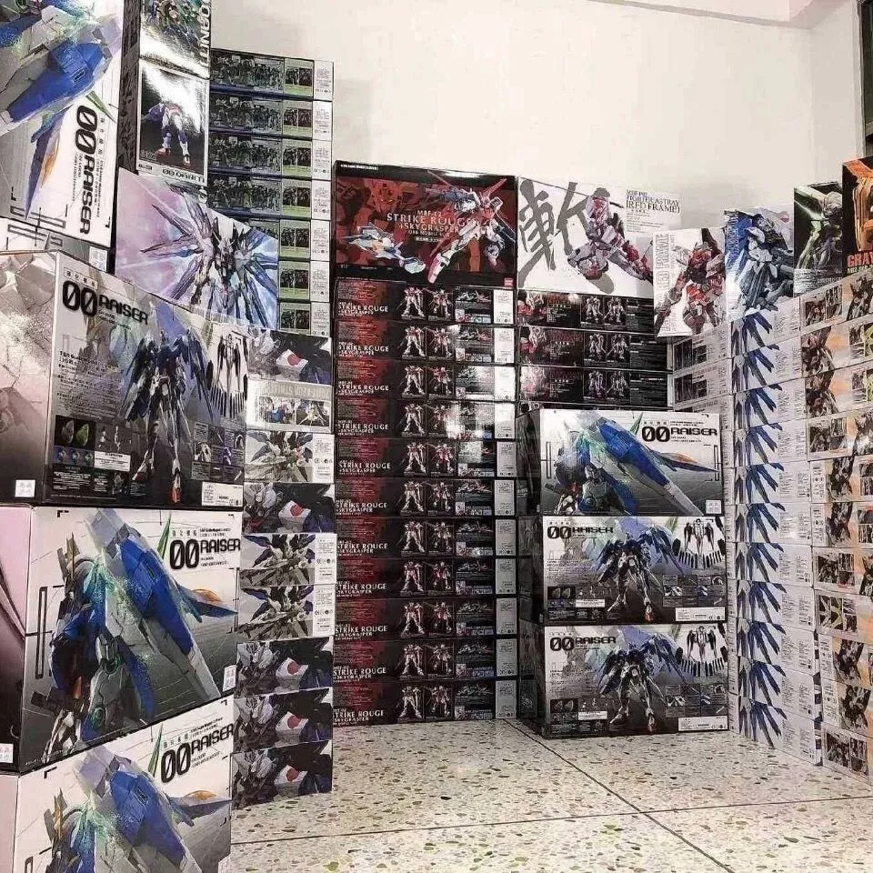 Bandai MG Grand Claus Gundam модельный набор с крыльями еретика; Тема Fate Unicorn, наборы с рандомным цветом