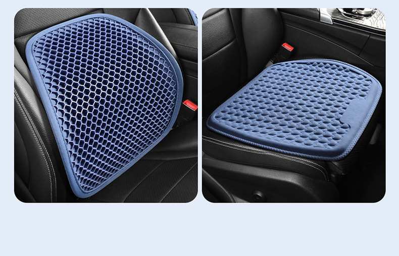 Summer Car Lumbar Support Gel Main Driver's Seat Lumbar Support Back Cushion Breathable Car Lumbar Cushion Lumbar Support Lumbar Pillow for Long Periods of Sitting