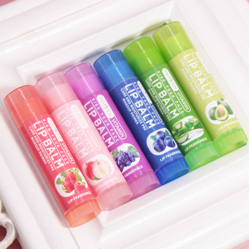 Cross-Border Pennyfen Fruit Flavor Set Moisturizing Care Hot-Selling Lip Balm Factory Wholesale_voghion.com