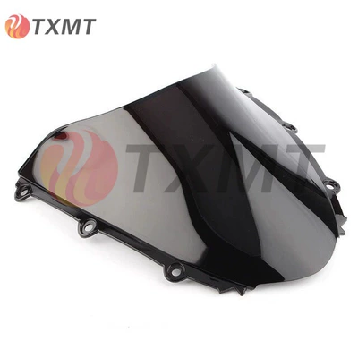 Suitable for Honda Cbr1000Rr 2004-2007 Modified Motorcycle Front Windshield Windshield (Motorcycle front windshield) - smoky-black