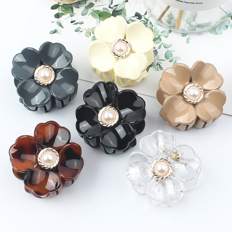 Mini flor temperamento pequeña pinza de pelo roto flequillos de pelo clip accesorios para el cabello pequeño clip tocado femenino horquilla lateral de verano pequeña horquilla