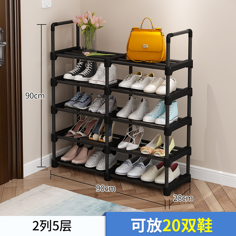 クロスボーダーの人気組立特大多機能組立多層物置棚家庭用寝室の入り口の簡易靴棚|undefined