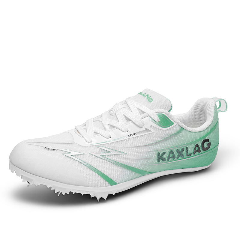 Zapatos de atletismo profesionales transfronterizos para estudiantes de prueba de escuela secundaria sprint de salto de longitud zapatos de carreras de entrenamiento transpirables ligeros zapatos deportivos mujeres