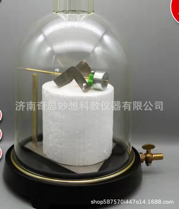 气体浮力演示器 抽气式 初中物理新课标教学仪器