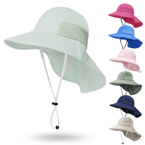 Children's Sun Hat, Knitted Sun Protective Hat,  Summer New Arrival, Lightweight and Breathable Fisherman Hat for Boys and Girls