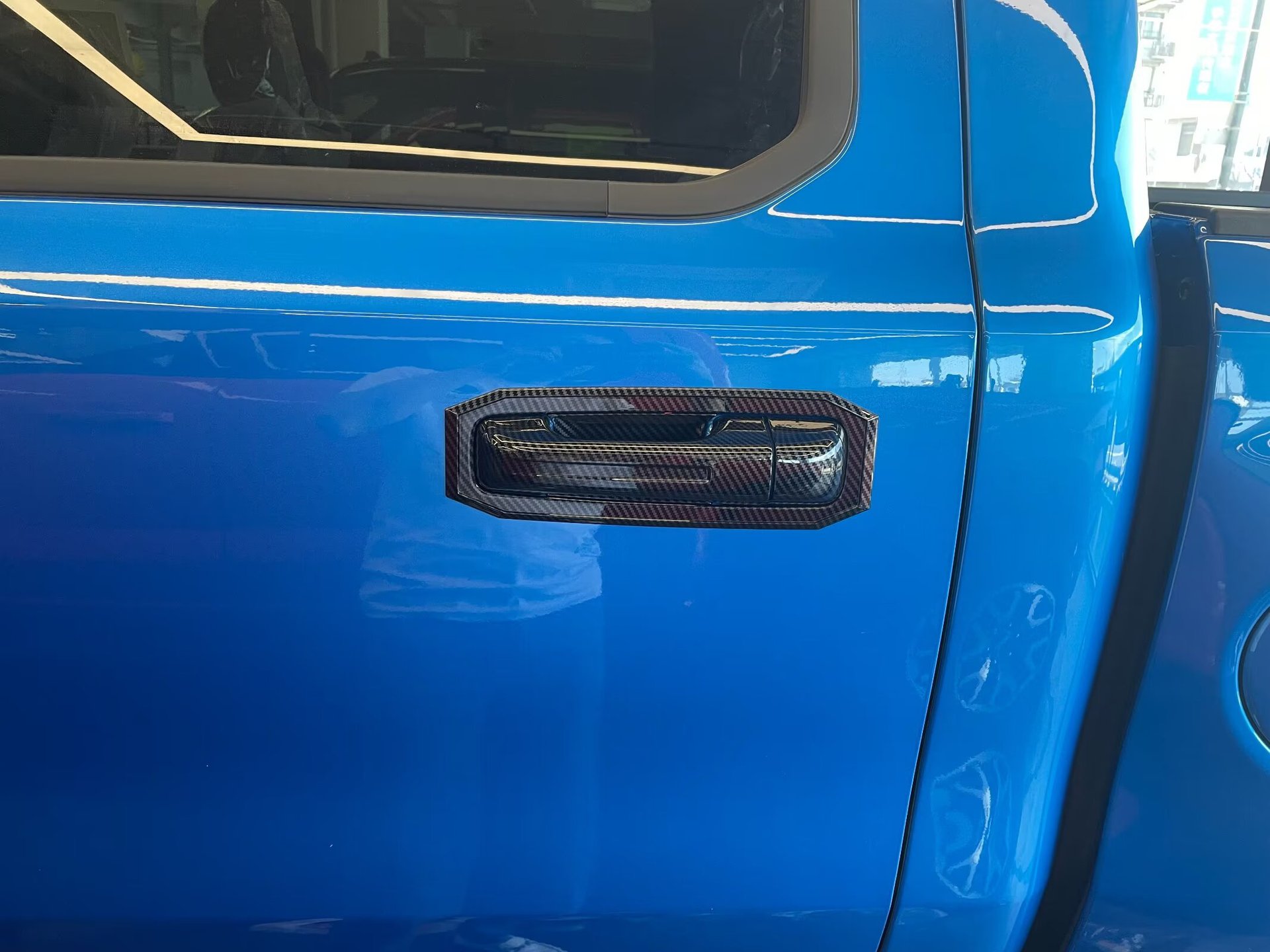 Suitable for Doge Ram 23 Models Dodge Ram Reflective Mirror, Fuel Tank Cap, Door Handle, Car Logo Modification