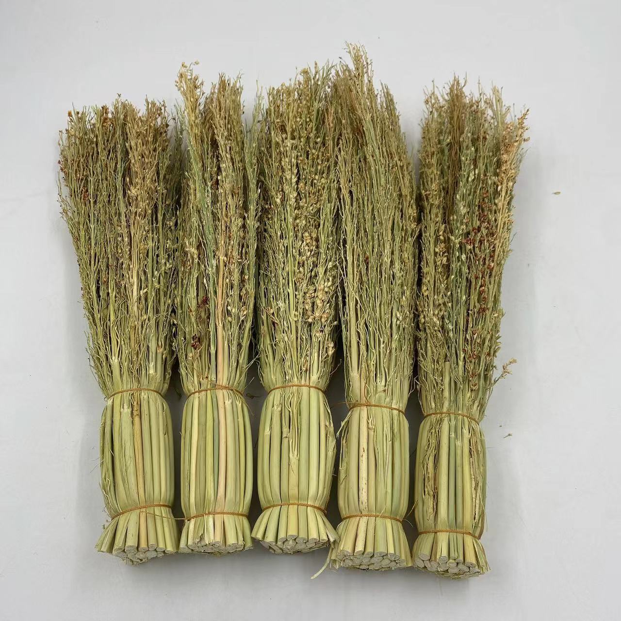 Planta natural hecha a mano broomcorn cepillo broomcorn oído cepillo olla lavado olla cepillo cocina limpieza antiadherente aceite Departamento tienda