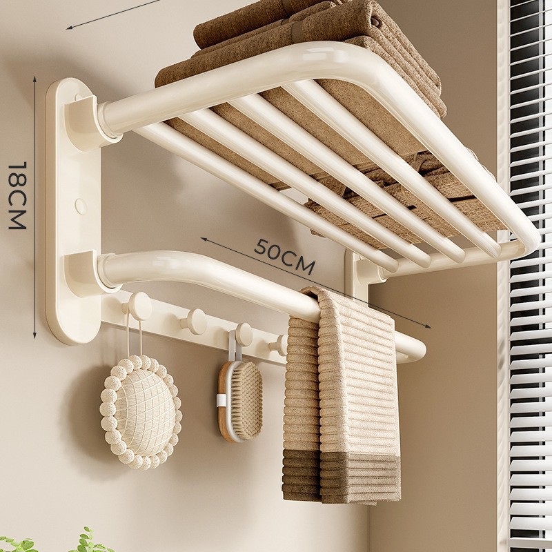 크림 스타일 수건걸이 50CM