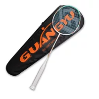 Трансграничная горячая распродажа Guangyu 6U взрослая ракетка для бадминтона из углерода мужская и женская профессиональная ракетка для бадминтона из углеродного волокна одиночная