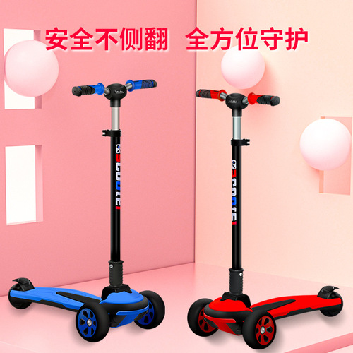 Scooter for children 2-3-6-8-10-12-14 years old and above, single-legged scooter for middle and large children