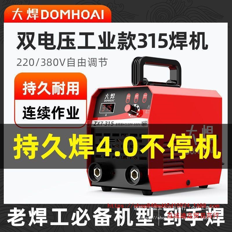 批发大焊日本技术250小型家用电焊机315工业级多扳机直流全铜焊机