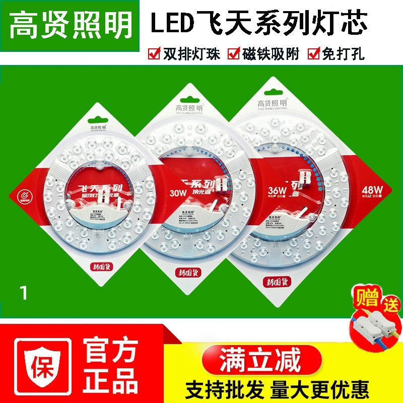 مصباح سقفي قابل للتغيير LED، مصدر ضوء مغناطيسي، جملة/Wholesale