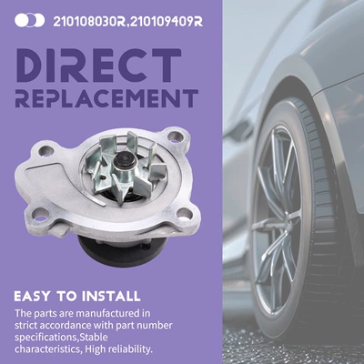 210103Aa0A Is Suitable for Dacia, Nissan, Renault, Mercedes-Benz, Smart Water Pump with Gasket