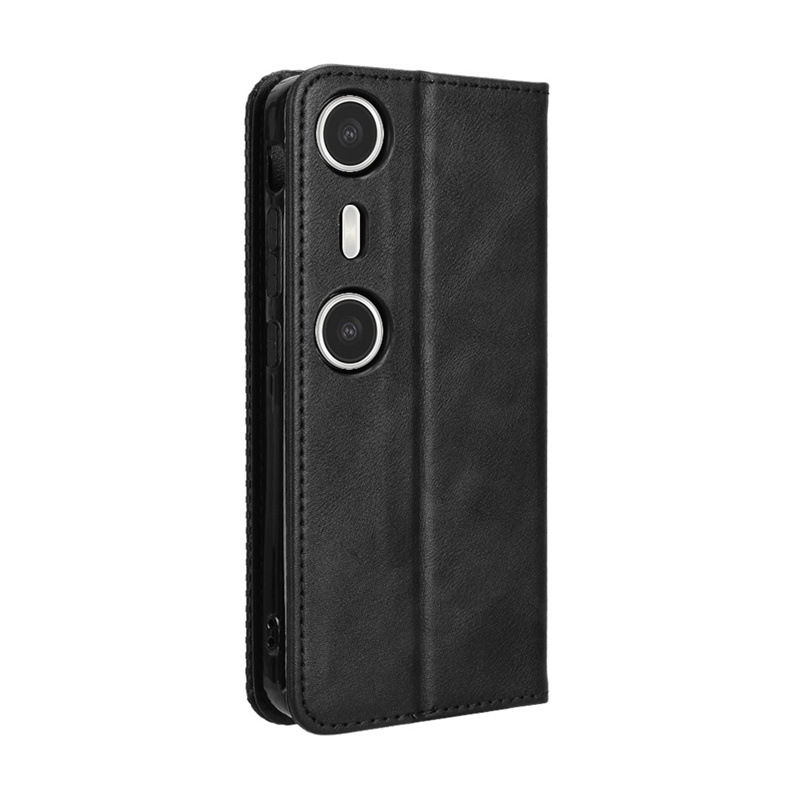 Retro Magnetic Wallet Flip Case For Xreal Beam Pro Protective_voghion.com