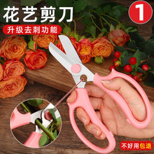 花艺剪刀鲜花修剪花卉花剪园艺不锈钢修花插花花店打刺修枝剪